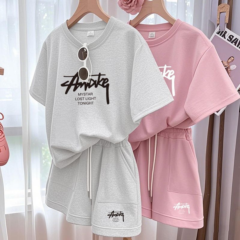 T-Shirts - Novo Conjunto Feminino Plus Size Adulto