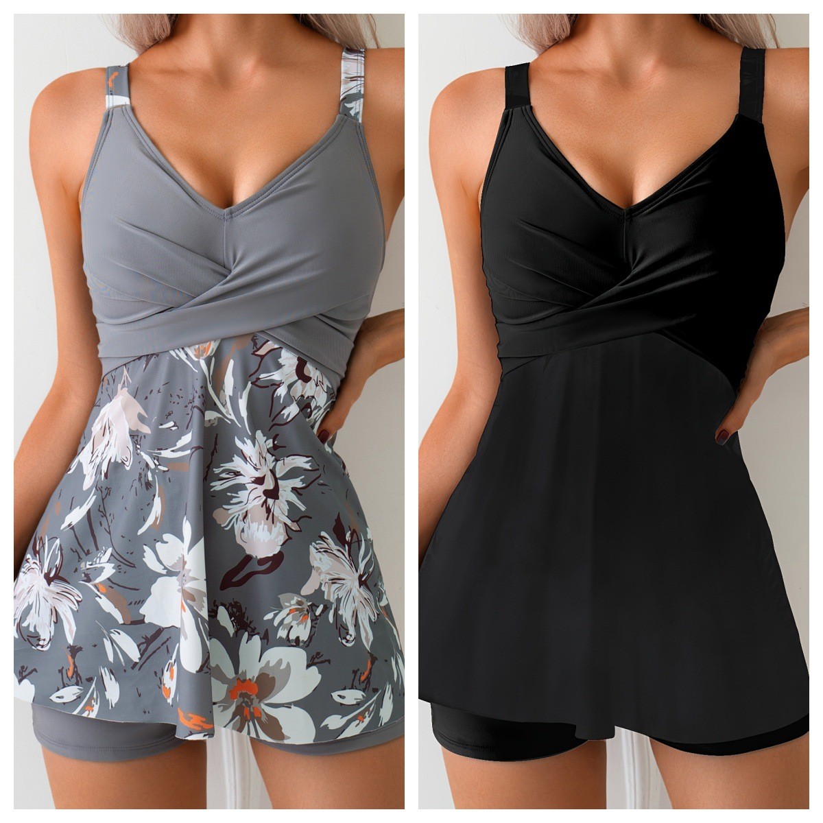 Conjunto de Tankini Feminino D - Shorts avaliação e preço