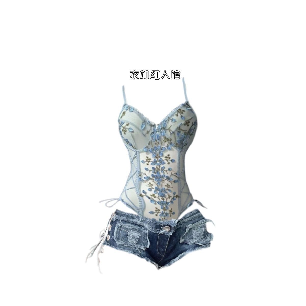 Lingeries sexy quente sexy mul - Jeans avaliação e preço