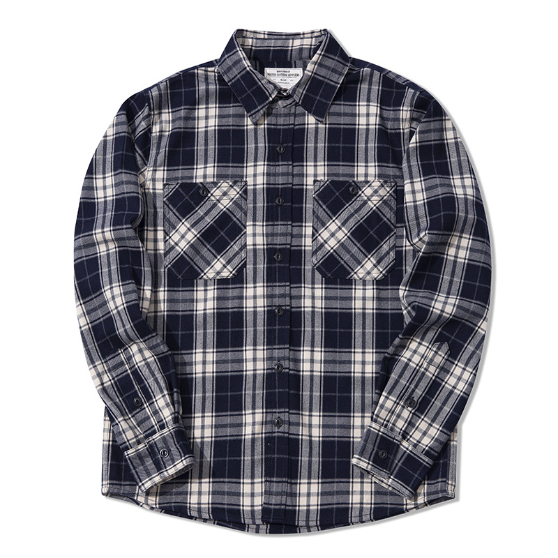 Camisa Clássica de Flanela par - Flannel Plaid Shirt Heavy Weight avaliação e preço