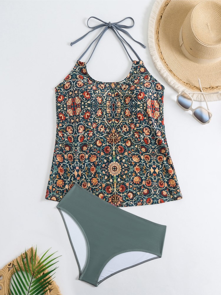 Novo Conjunto de Tankini, Roup - Suits avaliação e preço