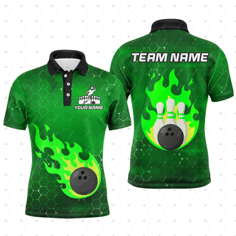 Camisas Polo de Manga Curta Pe - Short Sleeve Bowling Shirt Retro avaliação e preço