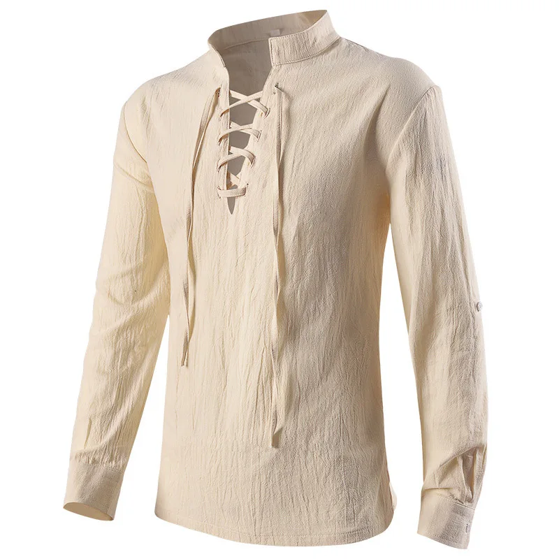 Camisas medievais gótico steam - Medieval Gothic Lace Up Pirate Shirt avaliação e preço