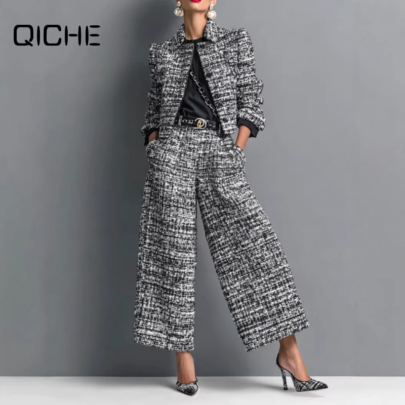 QICHE Novo Conjunto Feminino E - Jackets avaliação e preço