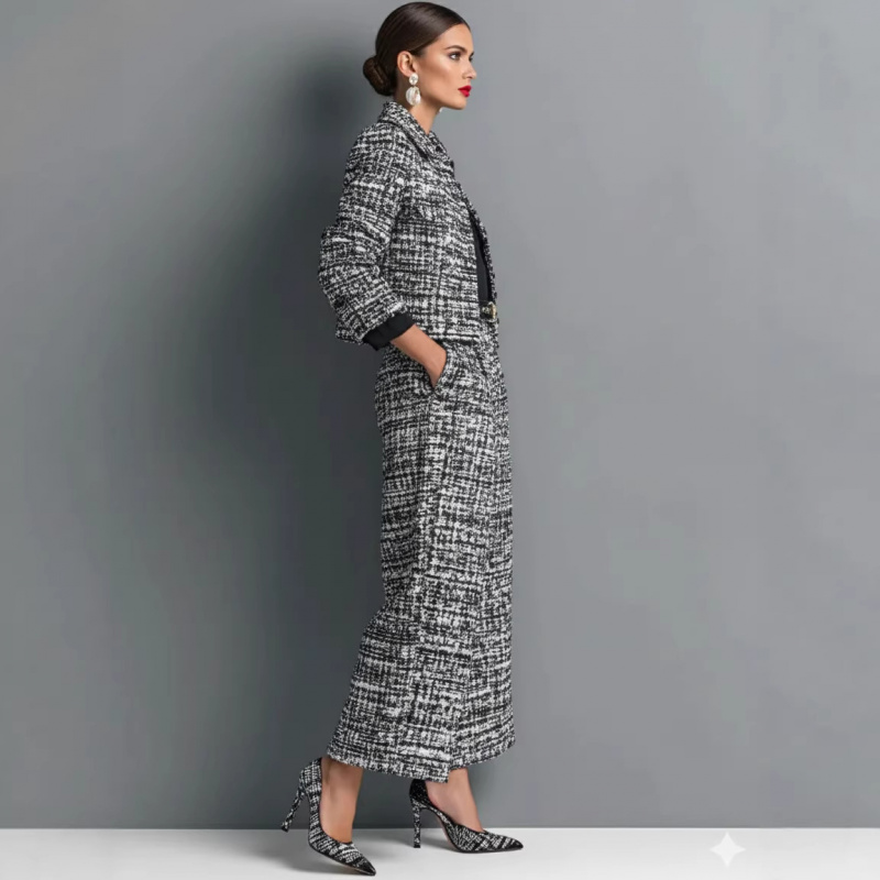QICHE Novo Conjunto Feminino E - Jackets avaliação e preço