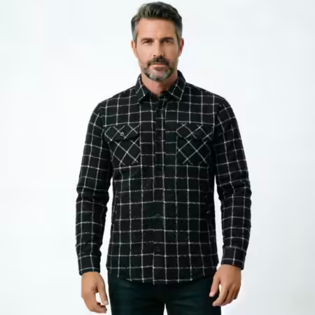 Camisa Xadrez Pesada de Manga  - Flannel Plaid Shirt Heavy Weight avaliação e preço