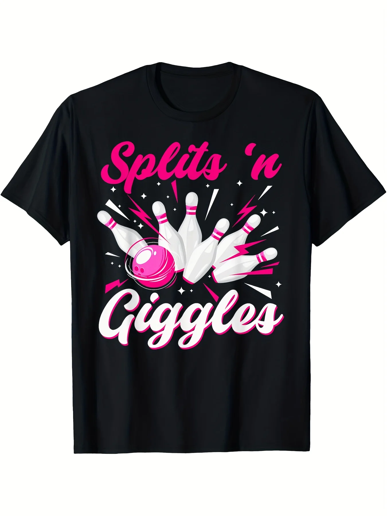 Camiseta Engraçada com Tema de - Short Sleeve Bowling Shirt Retro avaliação e preço