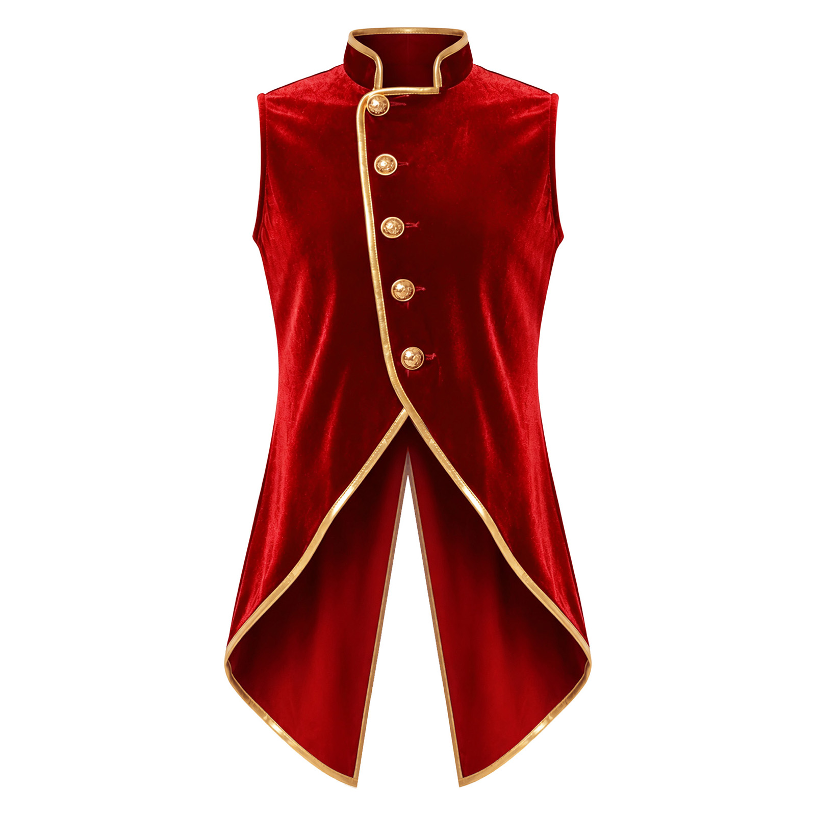 Colete de veludo estilo mediev - Jackets avaliação e preço