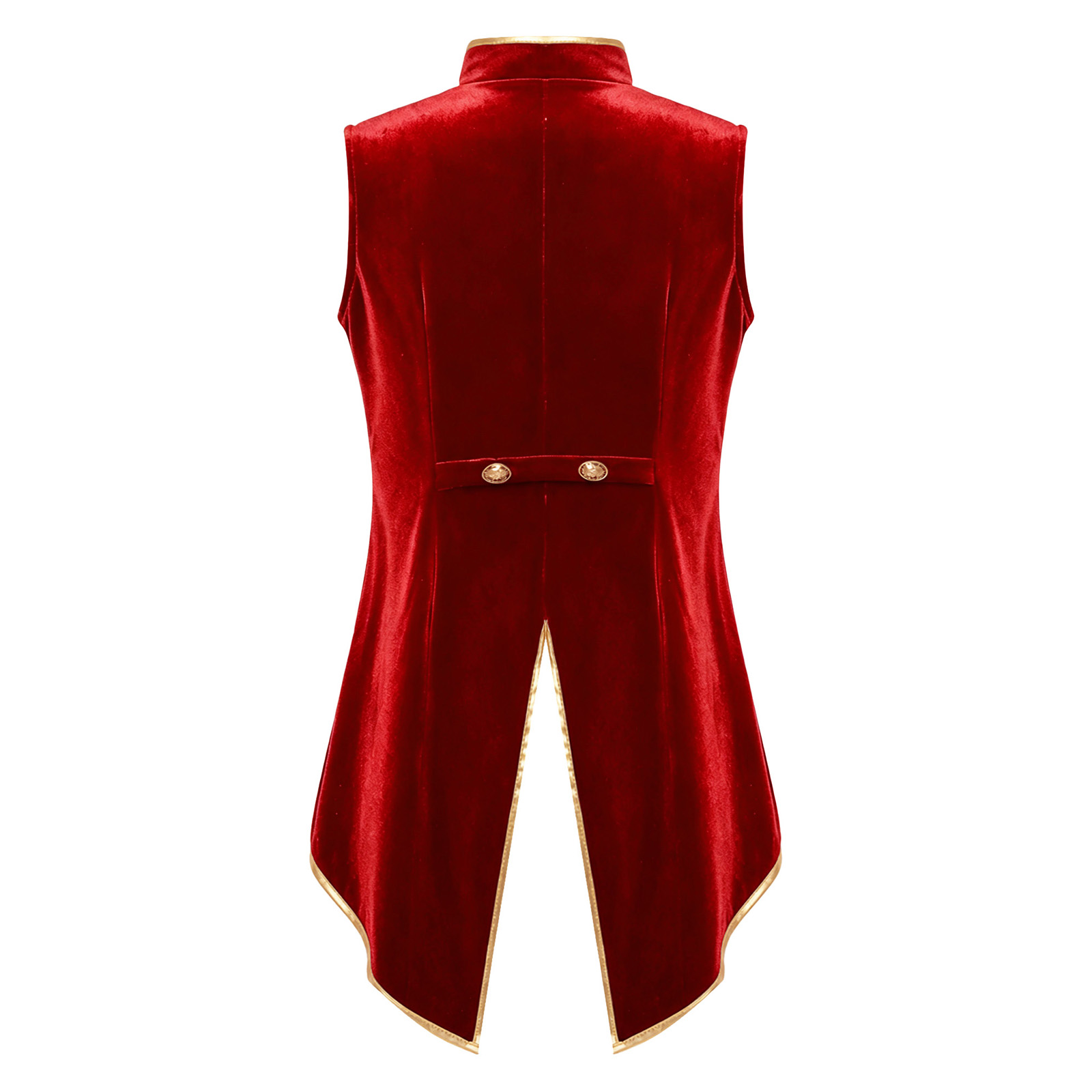 Colete de veludo estilo mediev - Jackets avaliação e preço