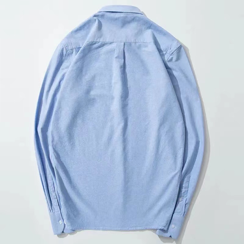 S-6XL oxford camisas para home - Oxford Cotton Casual Shirt Business avaliação e preço