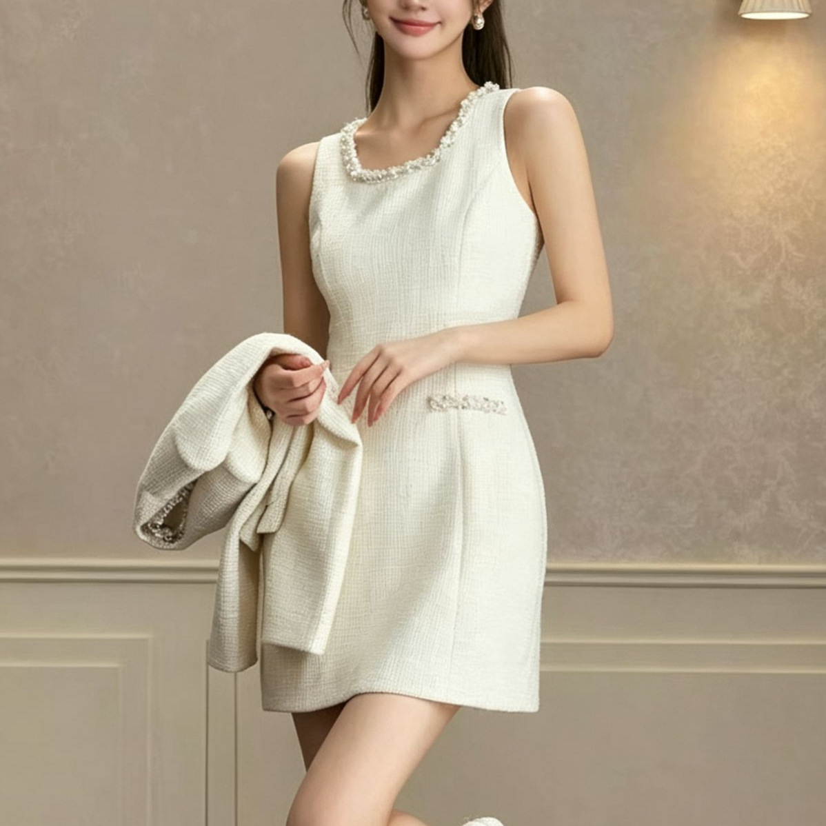 Conjunto de Jaqueta e Vestido  - Jackets avaliação e preço