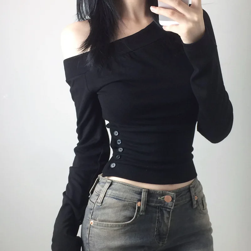 Camiseta Vintage Y2K com Botõe - Shirts avaliação e preço