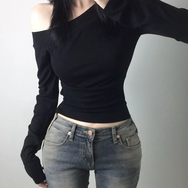 Camiseta Vintage Y2K com Botõe - Shirts avaliação e preço