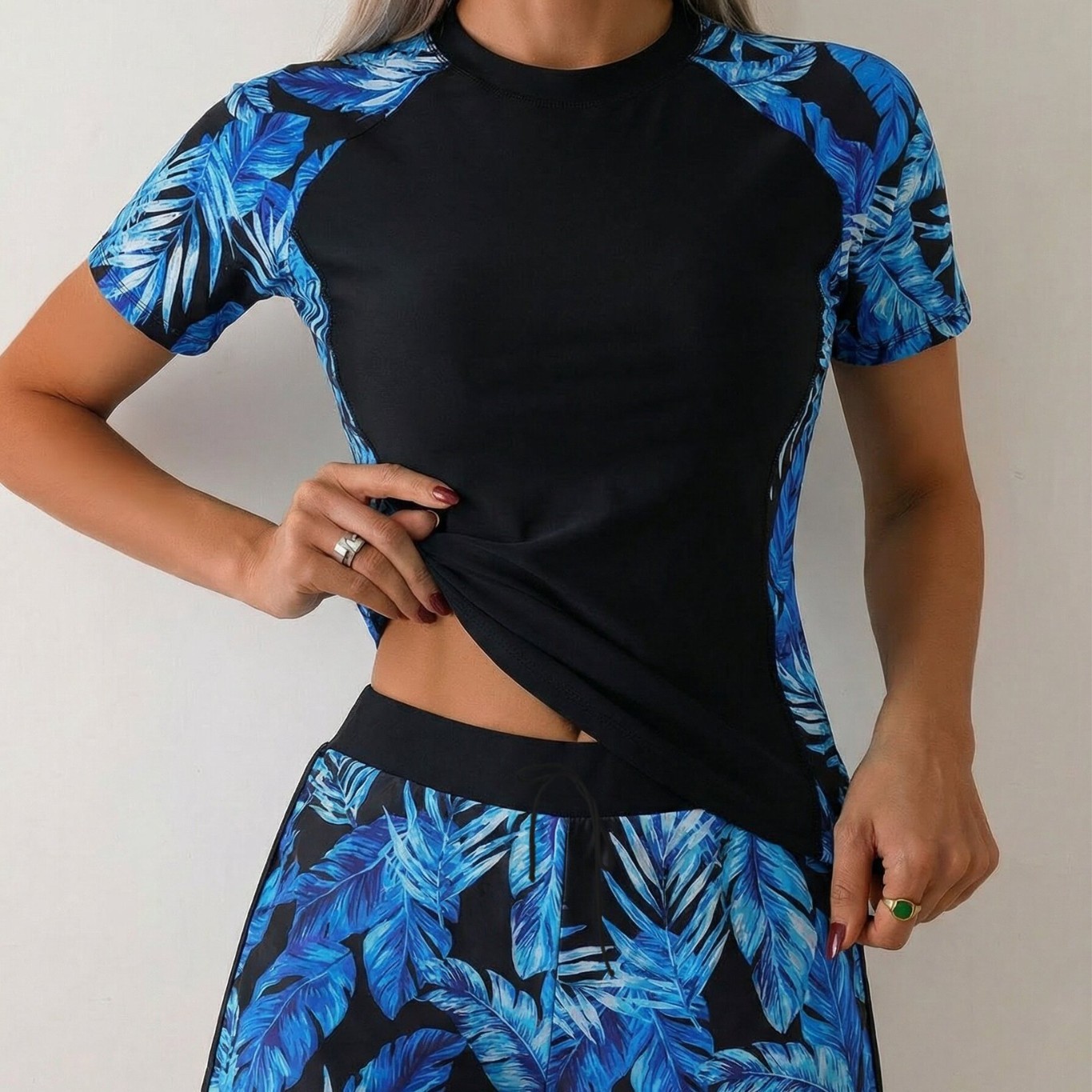 Tankini Feminino com Shorts, T - Shorts avaliação e preço